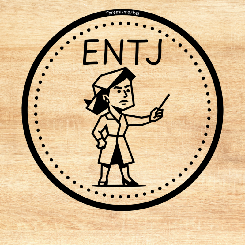 MBTI 16型人格原木杯墊 9